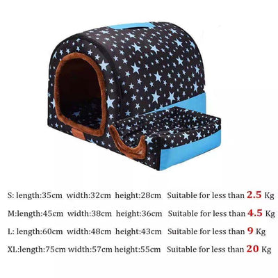 Foldable Sleeping Lndoor Dog House