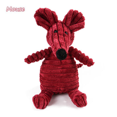 Bite Resistant Corduroy Dog Toys