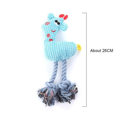 Donkey Shape Corduroy Chew Toy