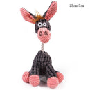 Donkey Shape Corduroy Chew Toy