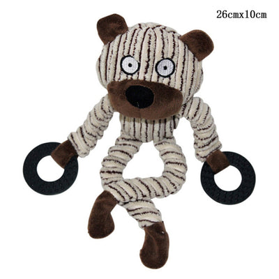 Donkey Shape Corduroy Chew Toy