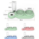 3 in 1 Automatic Water Bowl And Food Feeder Bowl Set