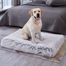 Long Plush Dog Bed Ladder Sofa