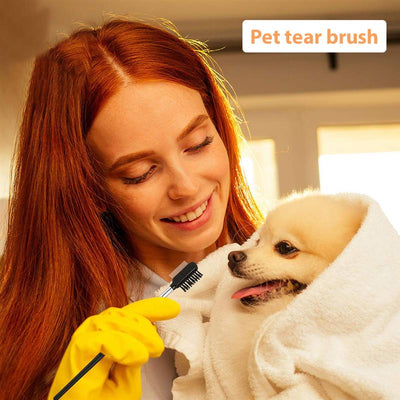 Pet Double-Sided Eye Grooming Brush