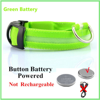 Usb Charging Led Dog Luminous Collars