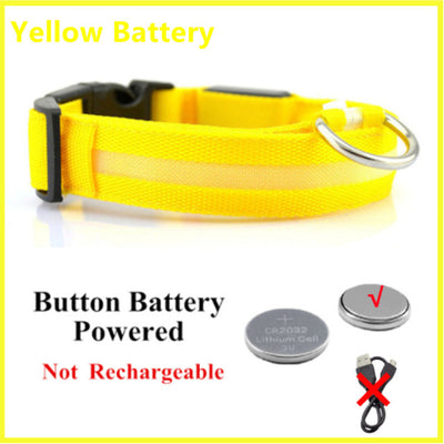 Usb Charging Led Dog Luminous Collars