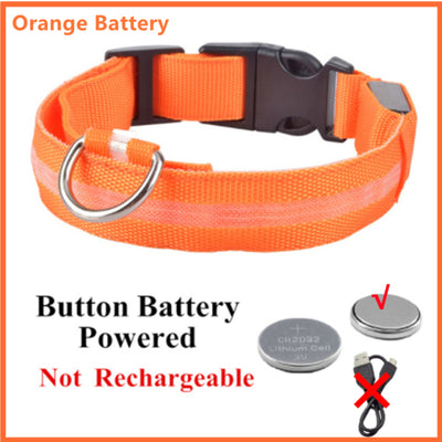 Usb Charging Led Dog Luminous Collars