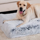 Long Plush Dog Bed Ladder Sofa