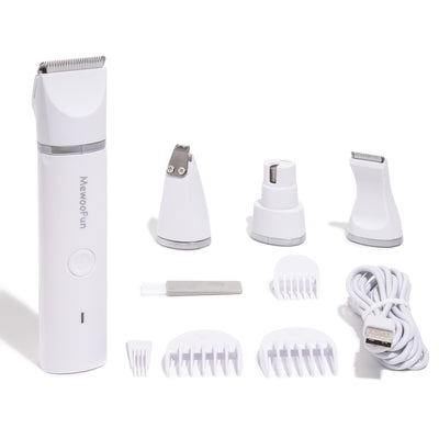 4 in 1 Pet Electric Hair Grooming Trimmer