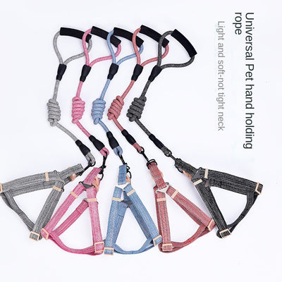 Traction Chest Strap Adjustable Dog Harness