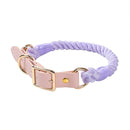 Colorful PU Leather Dog Collars Leash