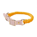 Colorful PU Leather Dog Collars Leash