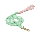 Colorful PU Leather Dog Collars Leash