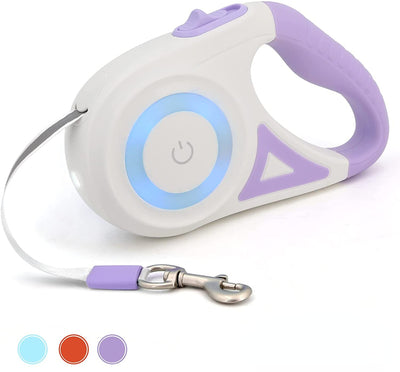 Retractable Dog Leash With LED Light