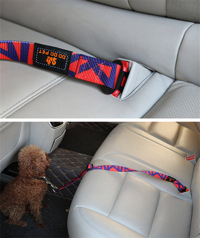 Premium Durable Dog Leash Car Seat Belt